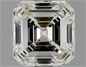 Natural Diamond 1.19 Carats, Asscher with  Cut, I Color, VS2 Clarity and Certified by GIA