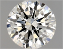 Natural Diamond 0.82 Carats, Round with Excellent Cut, J Color, SI2 Clarity and Certified by GIA