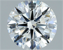 Diamante Natural 1.66 quilates, Redondo , Color F, claridad VVS2 y certificado GIA