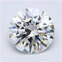 Diamante Natural 1.51 quilates, Redondo , Color F, claridad VS1 y certificado GIA