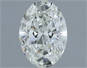Diamante Natural 0.71 quilates, Ovalado , Color H, claridad IF y certificado IGI