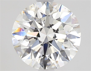 Foto Diamante Natural 2.01 quilates, Redondo , Color E, claridad VS2 y certificado GIA de