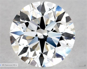 Foto Diamante Natural 0.50 quilates, Redondo , Color E, claridad VS2 y certificado GIA de