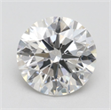 Lab Grown Diamond 2.39 Carats, Round with Ideal Cut, G Color, VS2 Clarity and Certified by IGI