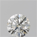 Natural Diamond 0.96 Carats, Round with Excellent Cut, K Color, VS1 Clarity and Certified by GIA