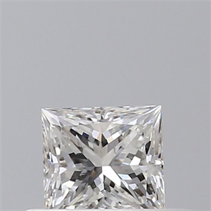Picture of Natural Diamond 0.31 Carats, Princess with  Cut, F Color, VS2 Clarity and Certified by GIA