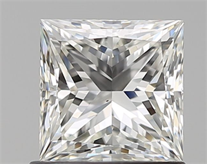 Foto Diamante Natural 1.00 quilates, Princesa , Color I, claridad VS1 y certificado GIA de