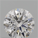 Diamante Natural 0.41 quilates, Redondo , Color D, claridad VVS2 y certificado GIA