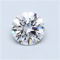 0.78 quilates, Redondo Diamante , Color D, claridad SI2 y certificado por GIA