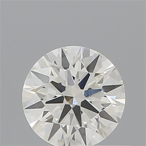 Picture of Natural Diamond 0.42 Carats, Round with Excellent Cut, I Color, VS1 Clarity and Certified by IGI