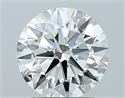 Diamante Natural 1.70 quilates, Redondo , Color G, claridad VVS1 y certificado IGI