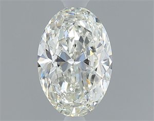 Picture of Natural Diamond 0.50 Carats, Oval with  Cut, J Color, VVS2 Clarity and Certified by GIA
