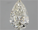 Natural Diamond 1.01 Carats, Pear with  Cut, J Color, SI2 Clarity and Certified by GIA