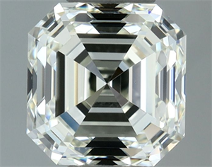 Picture of Natural Diamond 1.00 Carats, Asscher with  Cut, J Color, VS1 Clarity and Certified by IGI