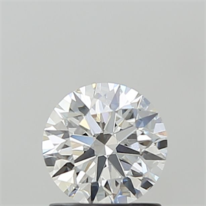 Picture of Lab Grown Diamond 1.09 Carats, Round with Ideal Cut, F Color, VVS2 Clarity and Certified by IGI