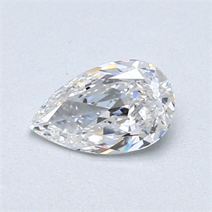 Picture of 0.40 Carats, Pear Diamond with  Cut, D Color, VS2 Clarity and Certified by GIA