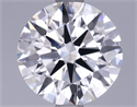 Lab Grown Diamond 1.35 Carats, Round with Ideal Cut, F Color, SI1 Clarity and Certified by IGI