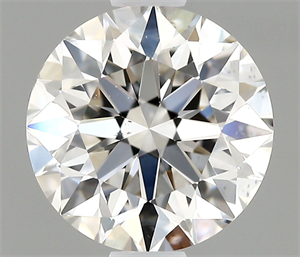 Picture of Natural Diamond 1.00 Carats, Round with Excellent Cut, H Color, VS2 Clarity and Certified by IGI