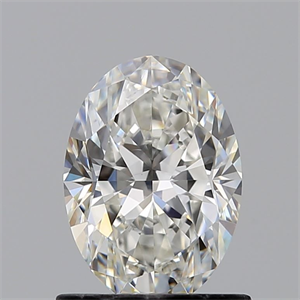 Picture of Natural Diamond 0.92 Carats, Oval with  Cut, H Color, VS1 Clarity and Certified by GIA
