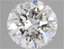 Natural Diamond 1.01 Carats, Round with Excellent Cut, H Color, SI2 Clarity and Certified by GIA