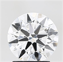 Del inventario de diamantes de laboratorio, 2.03 quilates, Redondo , Color E, claridad VVS2 y certificado IGI