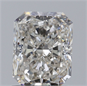 Natural Diamond 1.01 Carats, Radiant with  Cut, I Color, SI1 Clarity and Certified by GIA