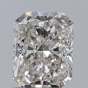 Foto Diamante Natural 1.01 quilates, Radiante , Color I, claridad SI1 y certificado GIA de