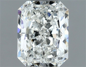 Picture of Natural Diamond 1.02 Carats, Radiant with  Cut, G Color, SI1 Clarity and Certified by IGI