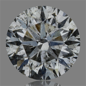 Picture of Natural Diamond 0.50 Carats, Round with Very Good Cut, G Color, I1 Clarity and Certified by GIA