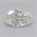 Diamante Natural 1.20 quilates, Ovalado , Color J, claridad VS2 y certificado GIA