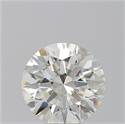 Natural Diamond 4.70 Carats, Round with Excellent Cut, K Color, SI2 Clarity and Certified by GIA