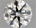 Diamante Natural 1.70 quilates, Redondo , Color J, claridad VVS1 y certificado GIA