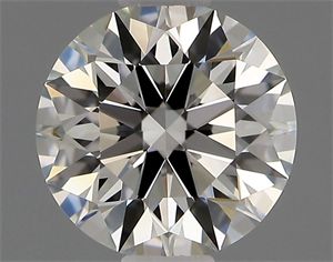 Picture of Natural Diamond 0.73 Carats, Round with Excellent Cut, H Color, IF Clarity and Certified by IGI
