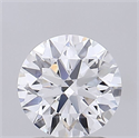 Del inventario de diamantes de laboratorio, 1.60 quilates, Redondo , Color D, claridad VVS2 y certificado IGI