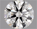 Diamante Natural 0.51 quilates, Redondo , Color I, claridad VVS2 y certificado GIA