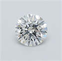 Diamante Natural 0.40 quilates, Redondo , Color J, claridad VVS1 y certificado GIA