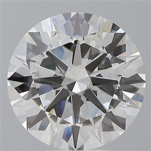 Picture of Lab Grown Diamond 6.10 Carats, Round with Excellent Cut, F Color, VVS2 Clarity and Certified by IGI