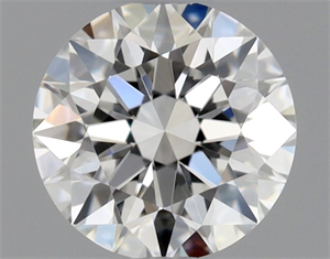 Foto Diamante Natural 0.41 quilates, Redondo , Color F, claridad VVS1 y certificado GIA de