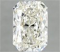 Natural Diamond 1.02 Carats, Radiant with  Cut, I Color, VS1 Clarity and Certified by IGI