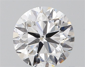 Foto Diamante Natural 0.70 quilates, Redondo , Color D, claridad SI1 y certificado GIA de