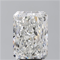 Natural Diamond 5.02 Carats, Radiant with  Cut, F Color, VS1 Clarity and Certified by GIA