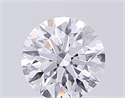 Lab Grown Diamond 1.01 Carats, Round with Excellent Cut, D Color, VVS1 Clarity and Certified by IGI