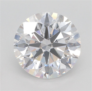 Picture of Lab Grown Diamond 3.52 Carats, Round with Excellent Cut, E Color, VVS1 Clarity and Certified by GIA