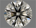 Diamante Natural 1.00 quilates, Redondo , Color J, claridad VVS2 y certificado IGI