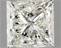 Natural Diamond 1.20 Carats, Princess with  Cut, J Color, SI1 Clarity and Certified by GIA
