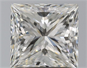 Natural Diamond 1.50 Carats, Princess with  Cut, I Color, VS1 Clarity and Certified by GIA