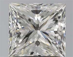 Foto Diamante Natural 1.50 quilates, Princesa , Color I, claridad VS1 y certificado GIA de
