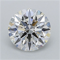 Del inventario de diamantes de laboratorio, 1.54 quilates, Redondo , Color F, claridad VS1 y certificado IGI