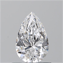 Diamante Natural 0.70 quilates, De pera , Color D, claridad VS1 y certificado GIA