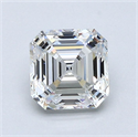 Diamante Natural 1.16 quilates, Asscher , Color I, claridad IF y certificado GIA